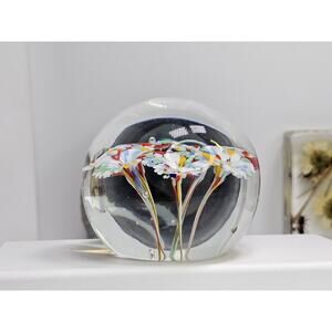 Vintage Small Paperweight Has Multiple Chips [See Pictures]